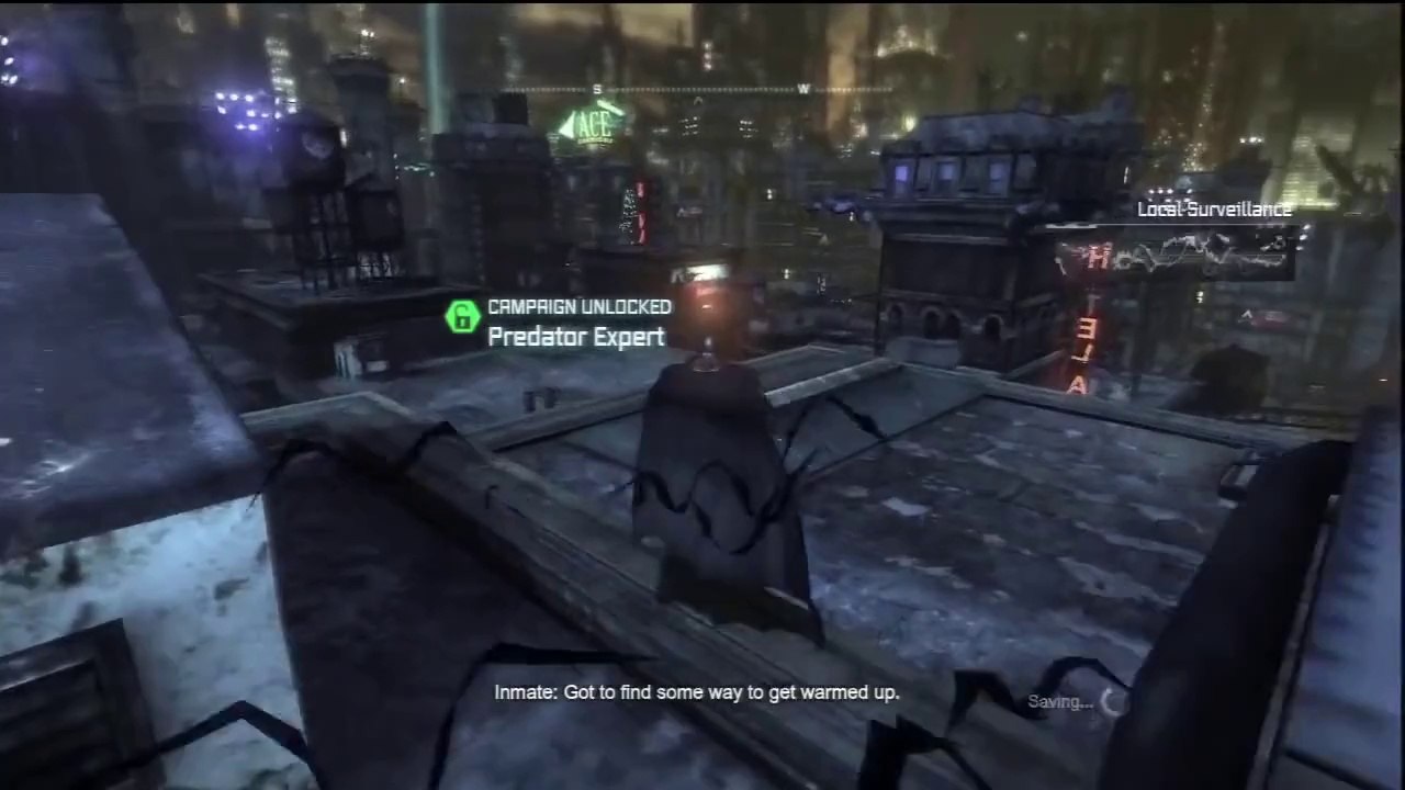 Batman arkham city - Go Go Gold Bat Ranger!