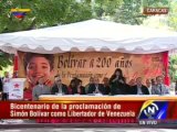 (Vídeo) Celebran Sesión Solemne por Bicentenario de proclamación de Bolívar como El Libertador