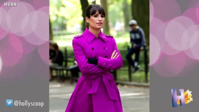 Lea Michele Calls Cory Monteith Glee Tribute Theraputic