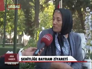 ŞEHİTLİĞE BAYRAM ZİYARETİ