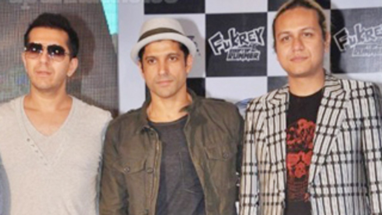 Farhan Akhtar & Ritesh Sidhwani Launches Fukrey Game !