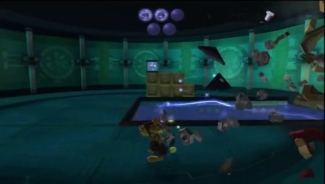 Ratchet & Clank - Planète Quartu, Usine de robots : Explorer le système