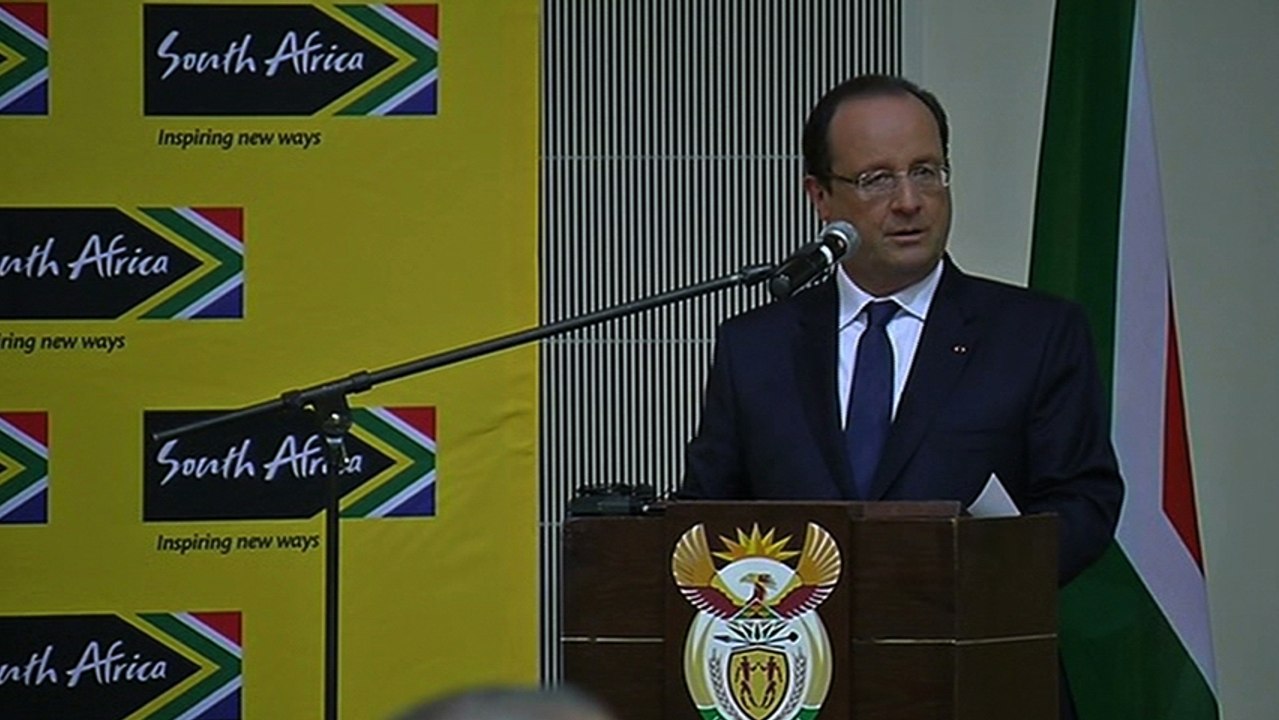 Discours lors du dîner d'État en Afrique du Sud