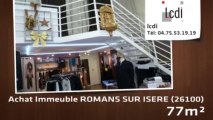 Vente - local - ROMANS SUR ISERE (26100)  - 77m²