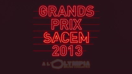 Grands Prix Sacem 2013