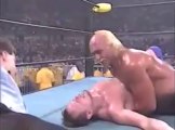 Hollywood Hulk Hogan vs Rowdy Roddy Piper-WCW Heavyweight Title