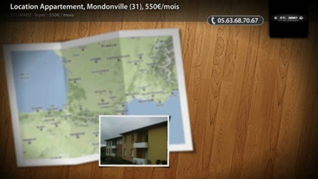 Location Appartement, Mondonville (31), 550€/mois
