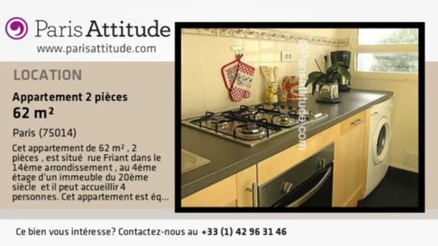 Appartement 1 Chambre à louer - Alésia, Paris - Ref. 6514