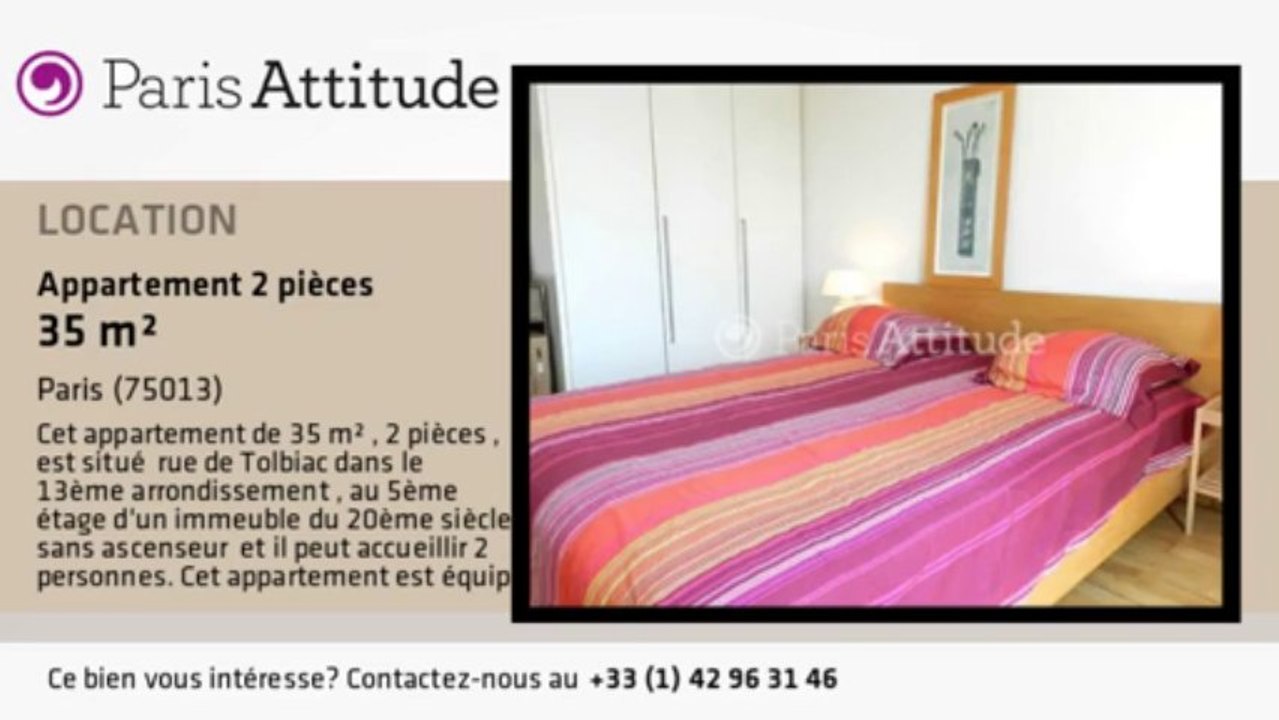 Appartement 1 Chambre à louer - Bibliothèque François Mitterrand, Paris - Ref. 8736