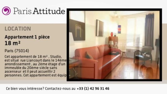 Appartement Studio à louer - Montparnasse, Paris - Ref. 8562