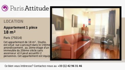 Appartement Studio à louer - Montparnasse, Paris - Ref. 8562