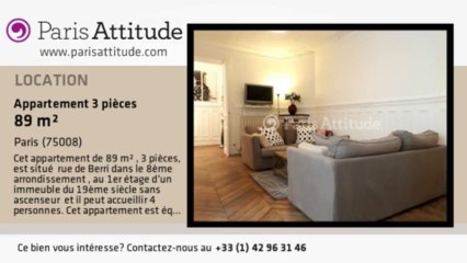 Appartement 2 Chambres à louer - Champs Elysées, Paris - Ref. 8530