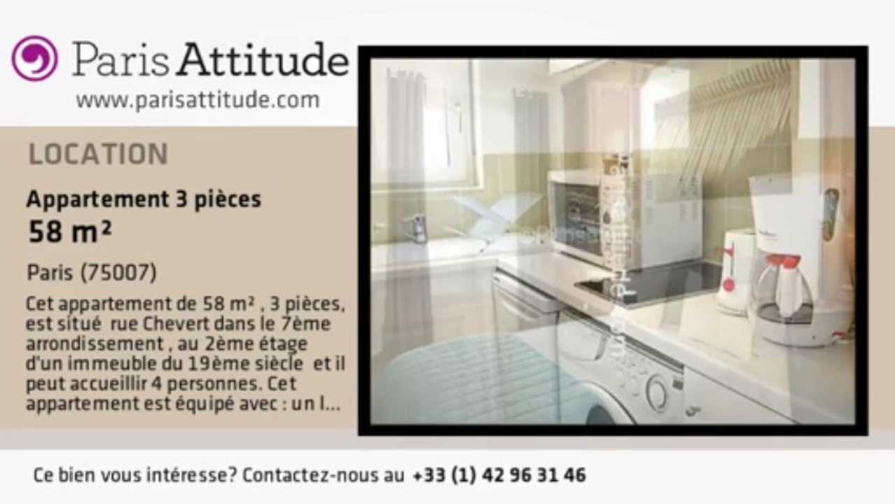 Appartement 2 Chambres à louer - Invalides, Paris - Ref. 2179