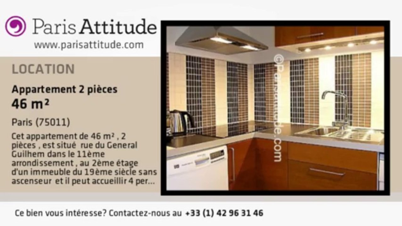 Appartement 1 Chambre à louer - Parmentier, Paris - Ref. 5203