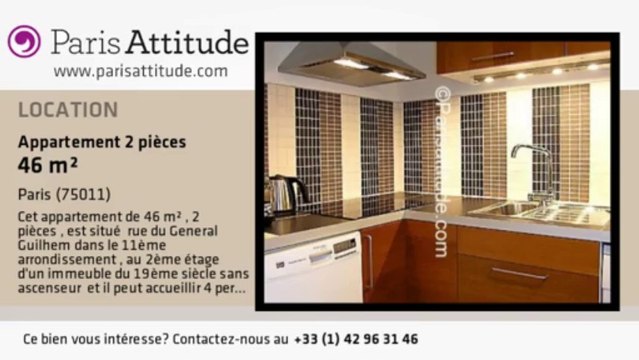 Appartement 1 Chambre à louer - Parmentier, Paris - Ref. 5203