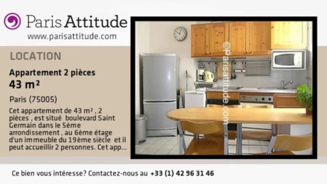 Appartement 1 Chambre à louer - Quartier Latin/St Michel, Paris - Ref. 6323