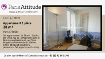 Appartement Studio à louer - St-Lazare, Paris - Ref. 6384