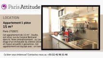 Appartement Studio à louer - Ecole Militaire/Unesco, Paris - Ref. 8483
