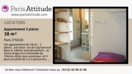 Appartement 1 Chambre à louer - Jules Joffrin - Mairie du 18ème, Paris - Ref. 7025