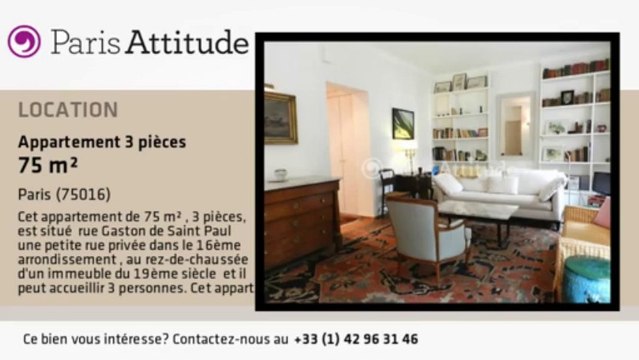 Appartement 2 Chambres à louer - Alma Marceau, Paris - Ref. 8710