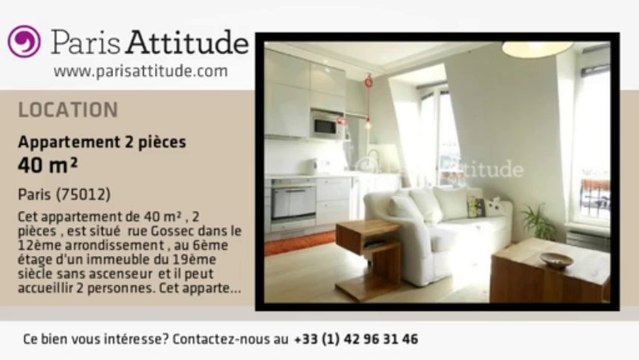 Appartement 1 Chambre à louer - Porte Dorée, Paris - Ref. 8269