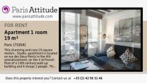 Studio Apartment for rent - Ile St Louis, Paris - Ref. 8071