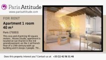 Alcove Studio Apartment for rent - Temple, Paris - Ref. 5664