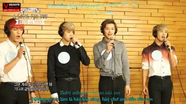 [Kara+Vietsub] A song for you BTOB - Star