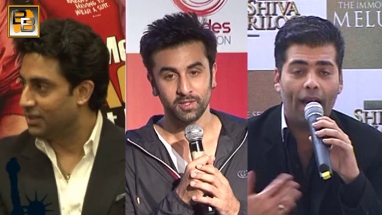 Ranbir Kapoor, Kjo & Abhishekh Bachchan in Vacation in Newyork