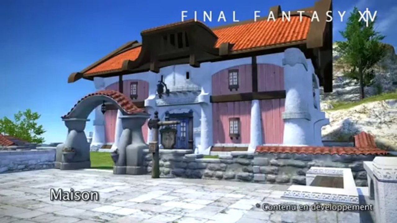 Final Fantasy 14 : A Realm Reborn - Vidéo des quartiers résidentiels (TGS 2013)