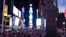 NYC Times square by night