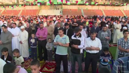 Gaza: première prière de l'Aïd al-Adha