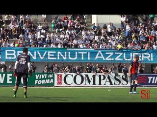 Quarto (NA) - La Nazionale si allena sul campo anticamorra -4- (14.10.13)