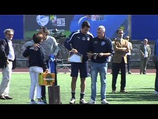 Quarto (NA) - La Nazionale si allena sul campo anticamorra -3- (14.10.13)