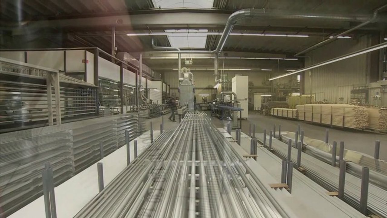 Gebogene gardinenstangen