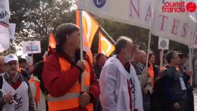 Les salariés d alcatel d' Orvault - Alcatel