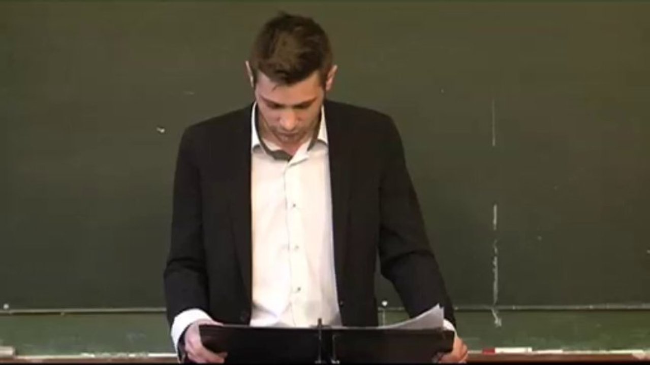 Concours Fleurs d'éloquence 2013 - Alexander Maillard-Query - 2e tour