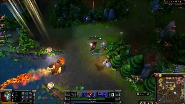 LOL FUN - Malphite perfect ultimate - league-of-legends