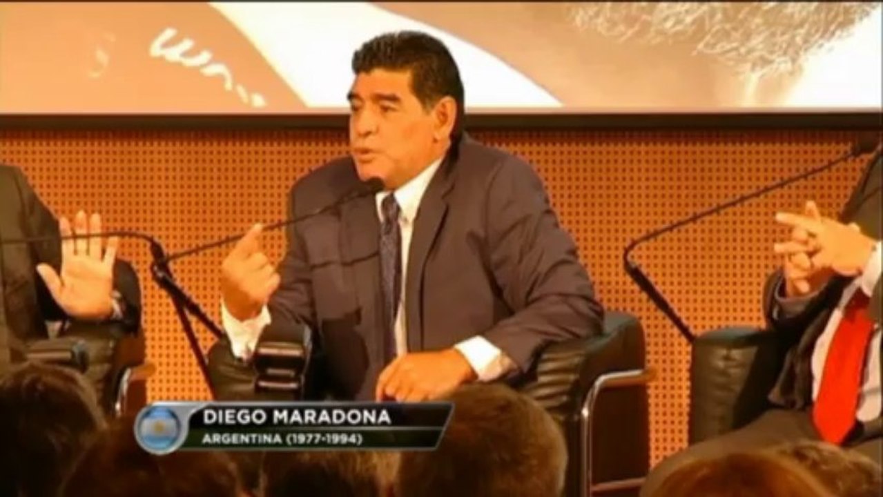 Maradona über Pele: 'Nur der Zweitbeste'