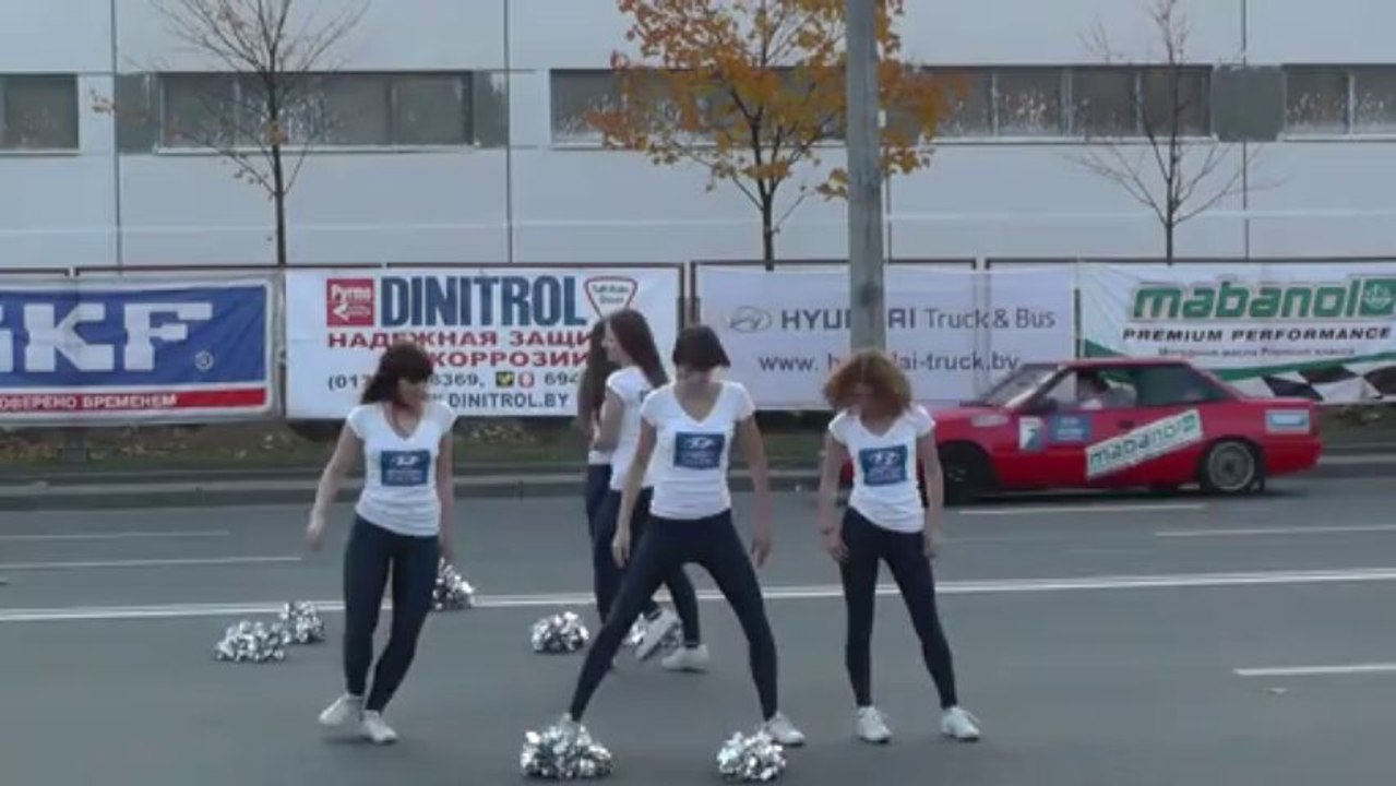DanStart Cheerleaders Team (выступление 13.10.2013)
