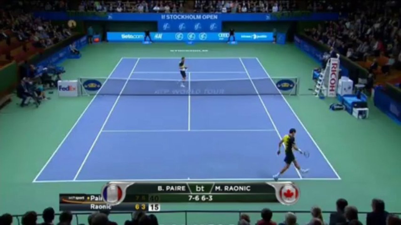 ATP Stoccolma, Paire supera l'ostacolo Raonic