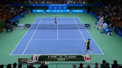 ATP Stoccolma, Paire supera l'ostacolo Raonic