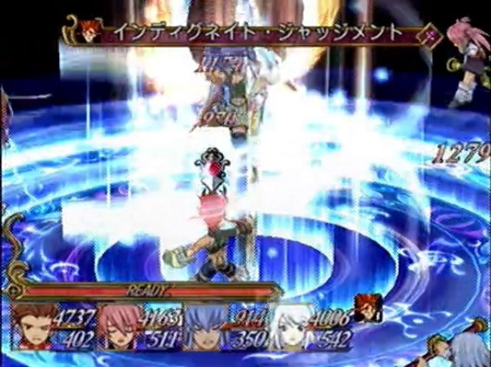 ToS PS2 Mystic Arte - Abyssion's Indignate Judgement