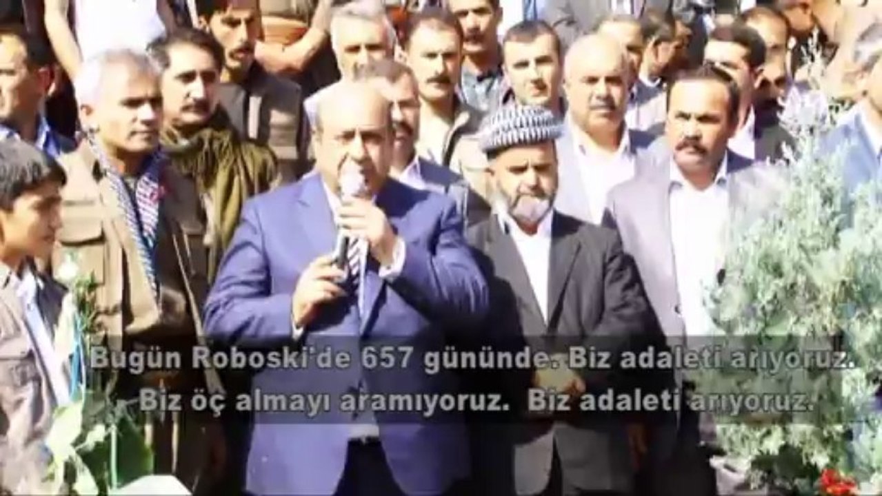 Bayramda Roboski'yi unutmadılar