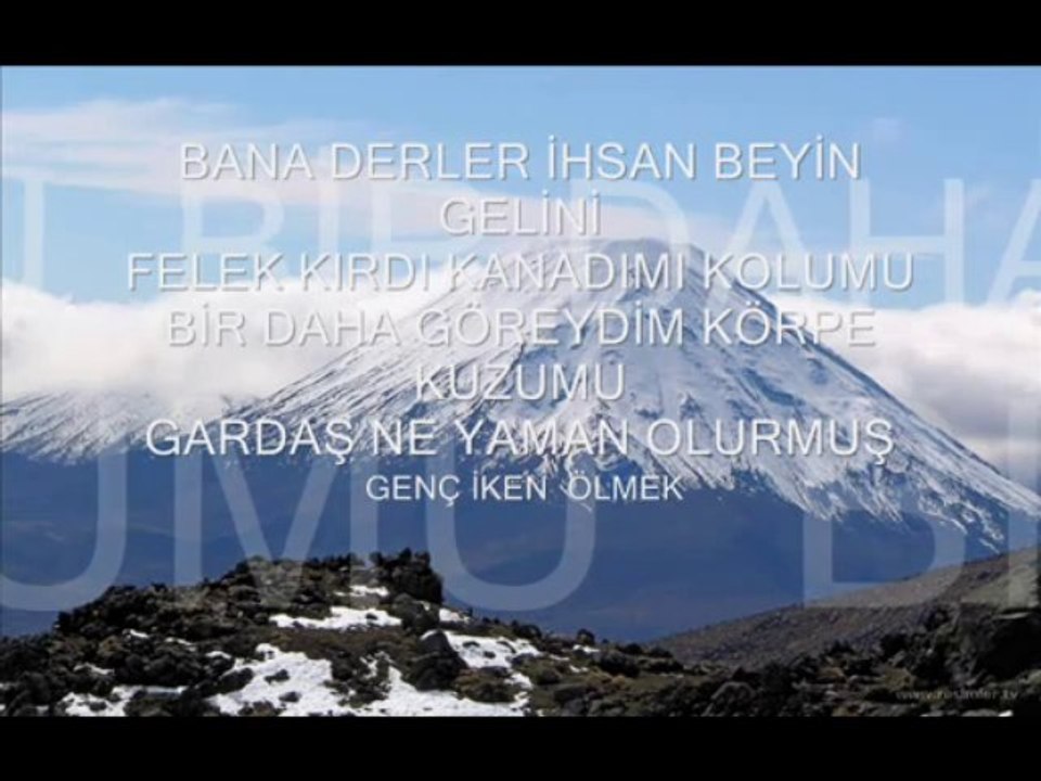 GÜRSOY BABAOĞLU - HORASAN DAĞLARI (U.H)