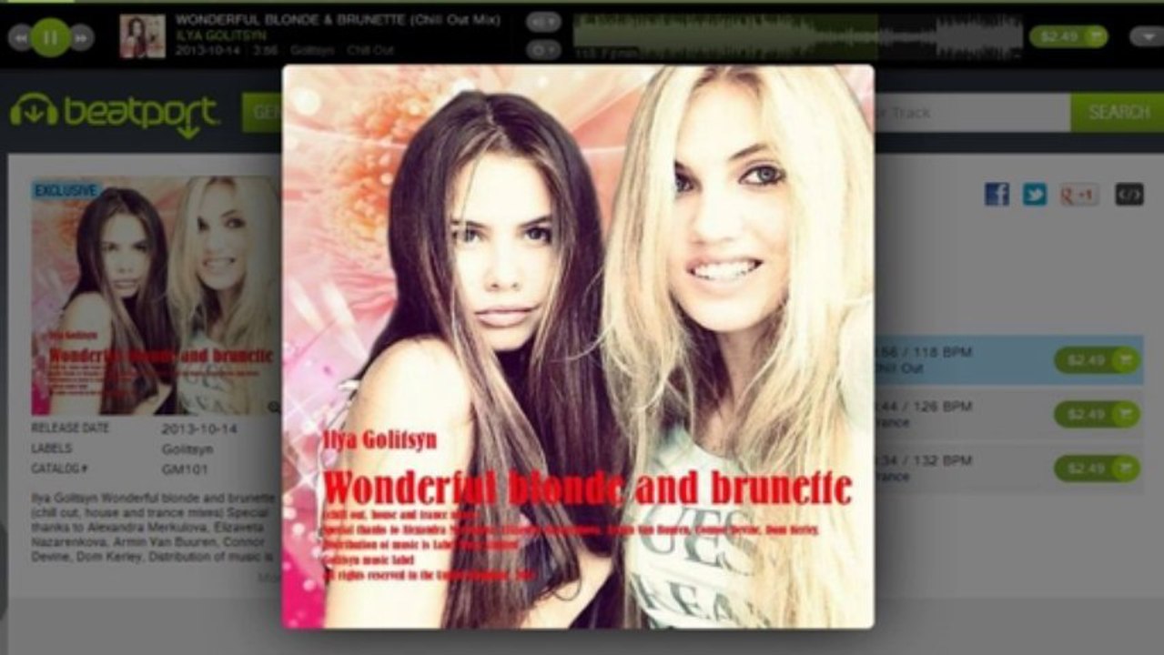 Ilya Golitsyn Wonderful blonde and brunette