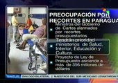Ministros paraguayos preocupados por recortes presupuestarios