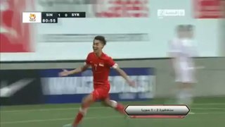 Singapore 2  - 1 Syria Asian Cup 2015 qualifiers