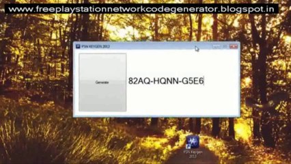 [VIDEO PROOF] Working PSN Code Generator - Free PSN Card Code Generator