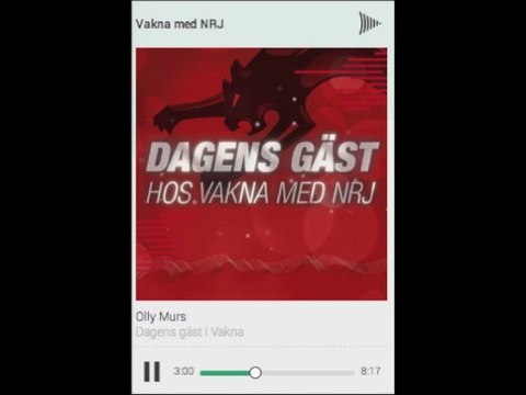 Olly Murs on NRJ Sweden